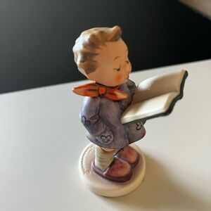 Goebel Child Figurine in Purple and Orange